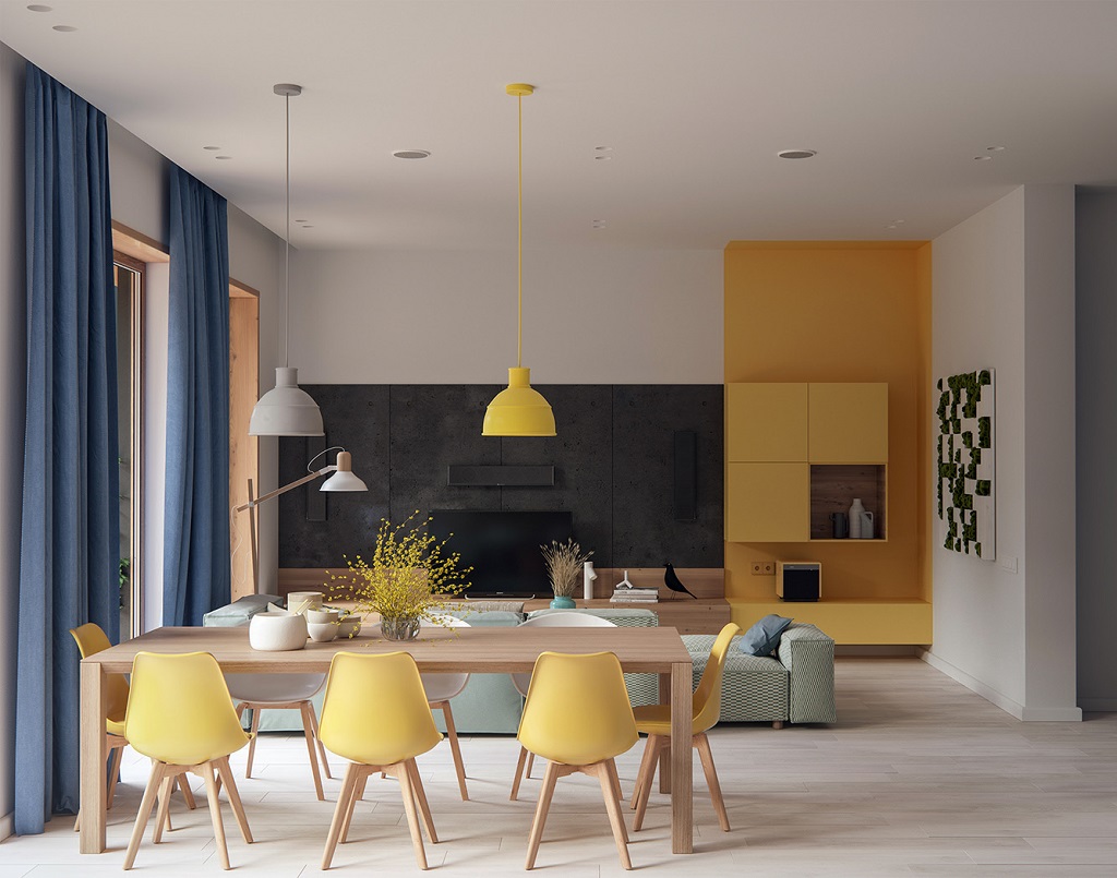 thiết kế nội thất nhà phố